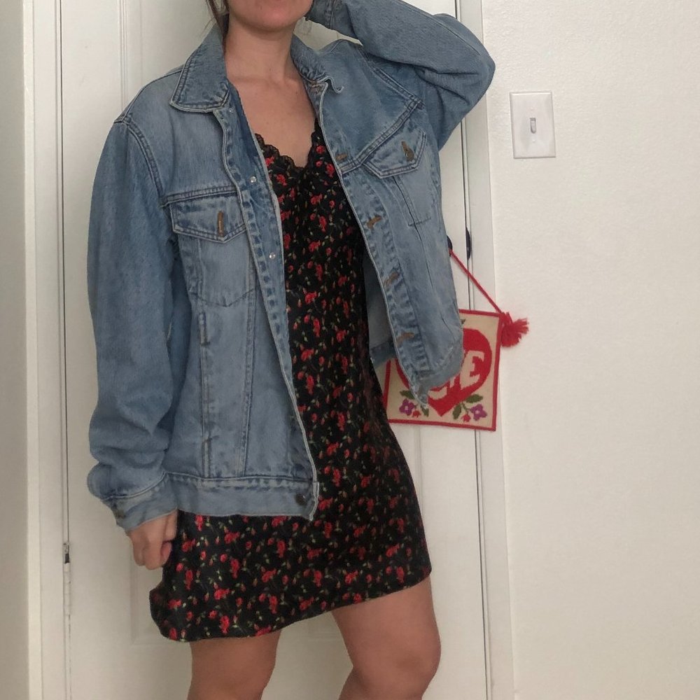 JEPS Vintage 90s Oversized Denim Jacket